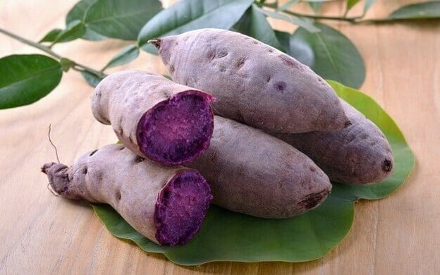 Purple sweet potato photo